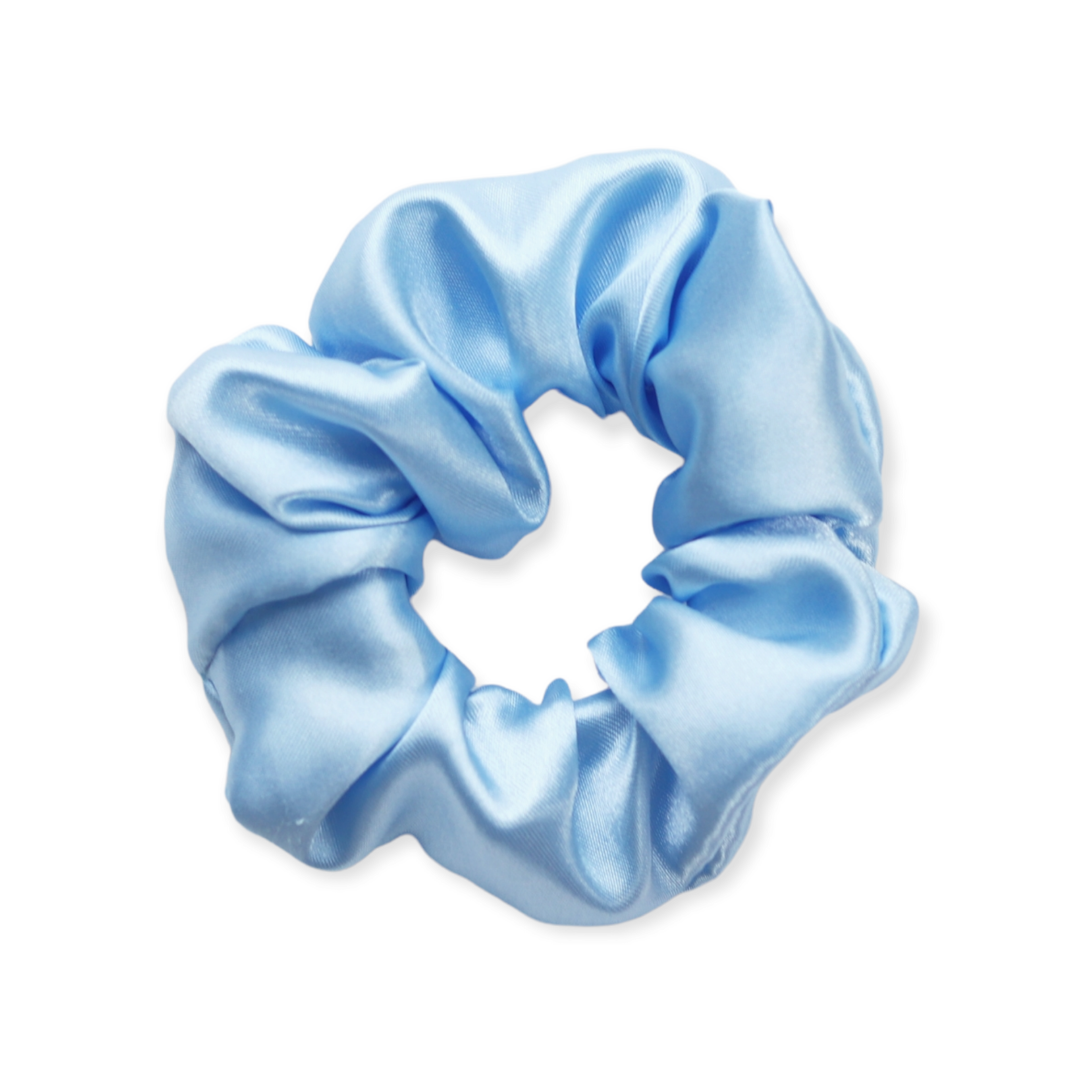 Blue scrunchie store