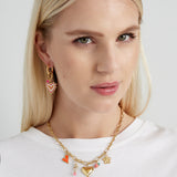 Summer of Joy Charm Necklace Gold