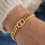 Das Good Life Bold Armband Gold