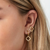 Lucky Diamond Earrings Gold 