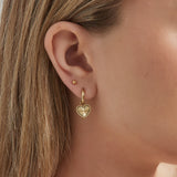 Hearts Hope Earrings Gold