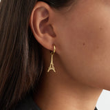 Eiffel Earrings Gold