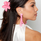 Hair clip Hawaiian Flower Pale Pink