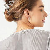 Hair clip Elegant Silver