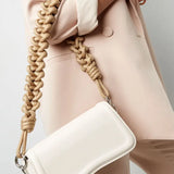 Bag Strap Braided Cream