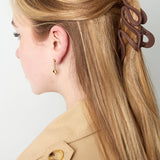 Hair Clip Matte Curl &amp; Swirl Brown