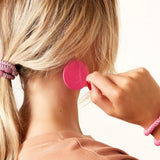 Hair elastics 5-pack Shimmery Pink