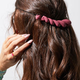 Hair Clip Braid Mauve