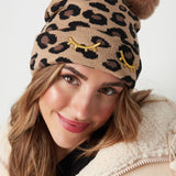 Cute Balls Hat Leopard