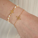 Spring Flower Bracelet Gold