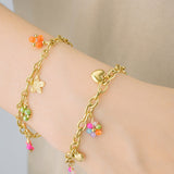 Charm Happy Place Armband Gold