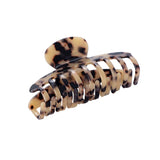 Hair clip Round Tortoise Brown &amp; Black