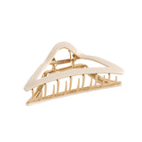 Hair clip Gold &amp; Ivory Triangle