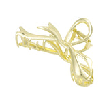 Hair clip Golden Bow