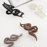 Hair Clip Matte Curl &amp; Swirl Brown