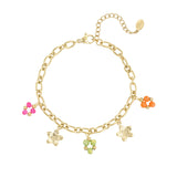 Charm Happy Place Armband Gold