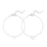 Forever Bond Armband Duo Silber