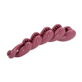 Hair Clip Braid Mauve