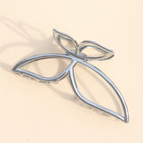 Hair clip Big Butterfly Silver