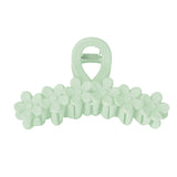 Hair clip Full of Flowers Mint Green