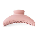 Hair Clip Matte Half Moon Pink