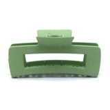 Hair Clip Matte Straight Mint Green