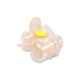 Hair Clip Medium Flower Light Pink