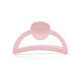 Hair Clip Round &amp; Oval Pink