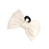 Hair clip Satin Bow Champagne