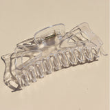 Hair clip Shiny Bow XXL Translucent