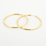 Luxury Shiny Hoops Oorbellen Goud