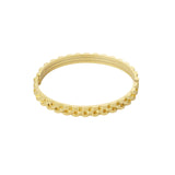 Link Bangle Bracelet Gold