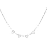 Loving Link Necklace Silver