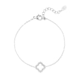 Lucky Diamond Armband Zilver