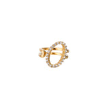 Lucky Diamond Cycle Ring Gold