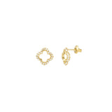 Lucky Diamond Earrings Gold 