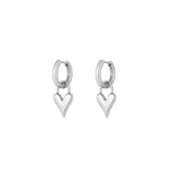 Lucky Love Earrings Silver