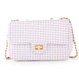 Houndstooth Bag Lovely Lilac