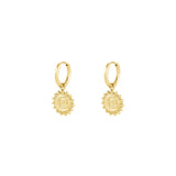 Solar Synergy Earrings Gold