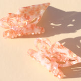 Hairclip Butterfly Spring Peach