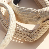 Headband Raffia Open Summer