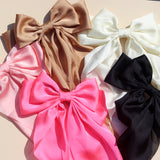 Hair Bow Large Off-white