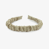 Headband Small Linen Beige