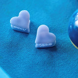 Haarspange Duo Heart Cloudy Blue