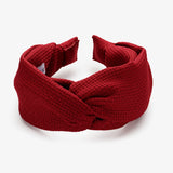 Headband Waffle Red