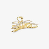 Hair clip Diamonds Bow Gold