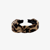 Haarband Soft Leopard Knot