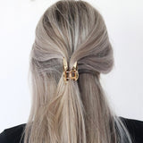 Hair clip Shiny Gold