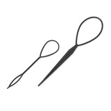 Hair Loop Tool Duo Black